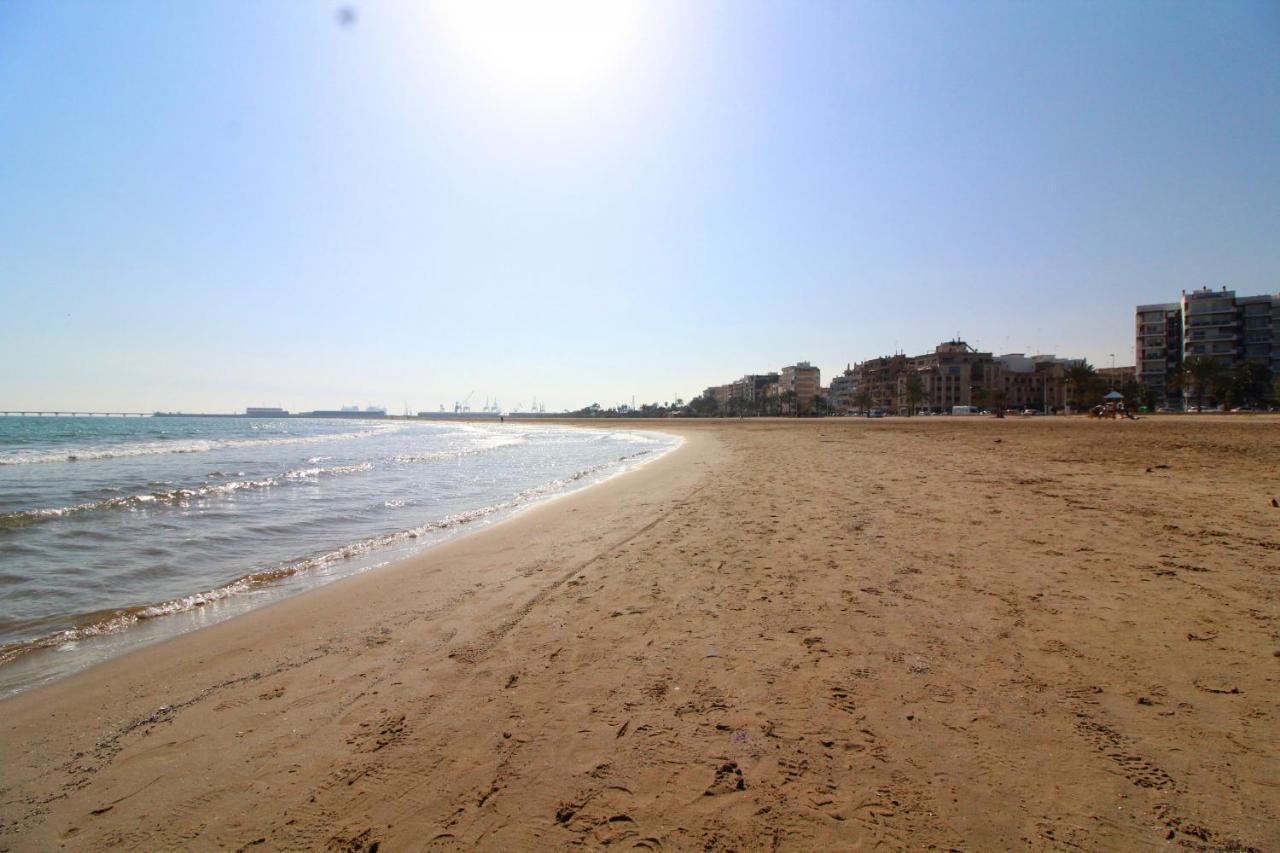 Global Properties, Estudio Para Parejas En La Playa Del Sagunto Exterior foto